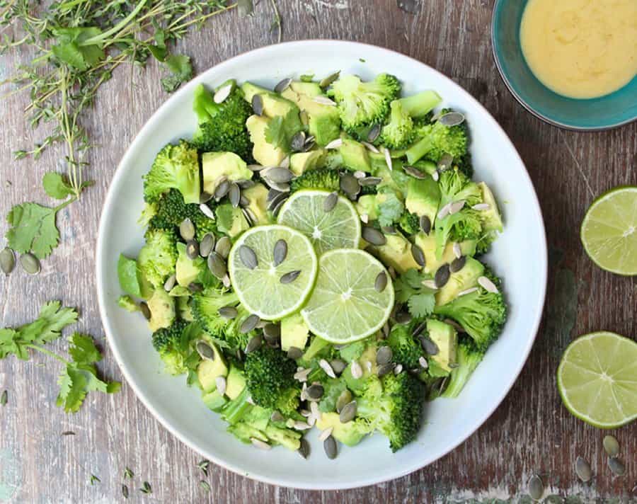 Photo of Broccoli Avocado And Lime Salad
