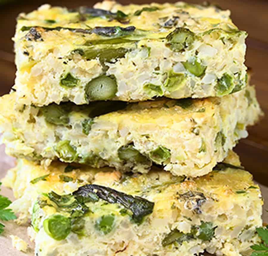 Photo of Asparagus Frittata With Fruit