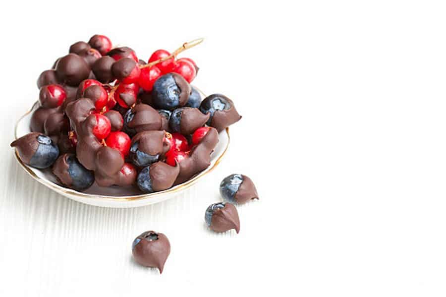 Photo of Dark Chocolate-Covered Blueberries