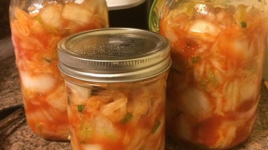 Photo of Spicy Cabbage Kimchi