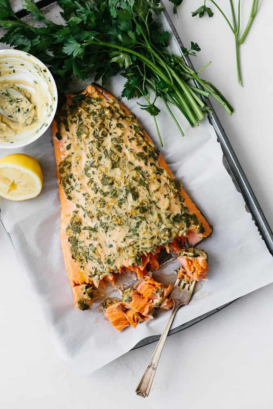 Photo of Dijon Baked Salmon