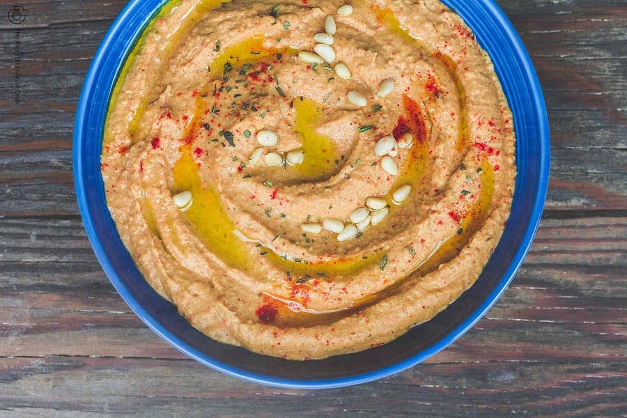 Photo of Red Pepper Hummus