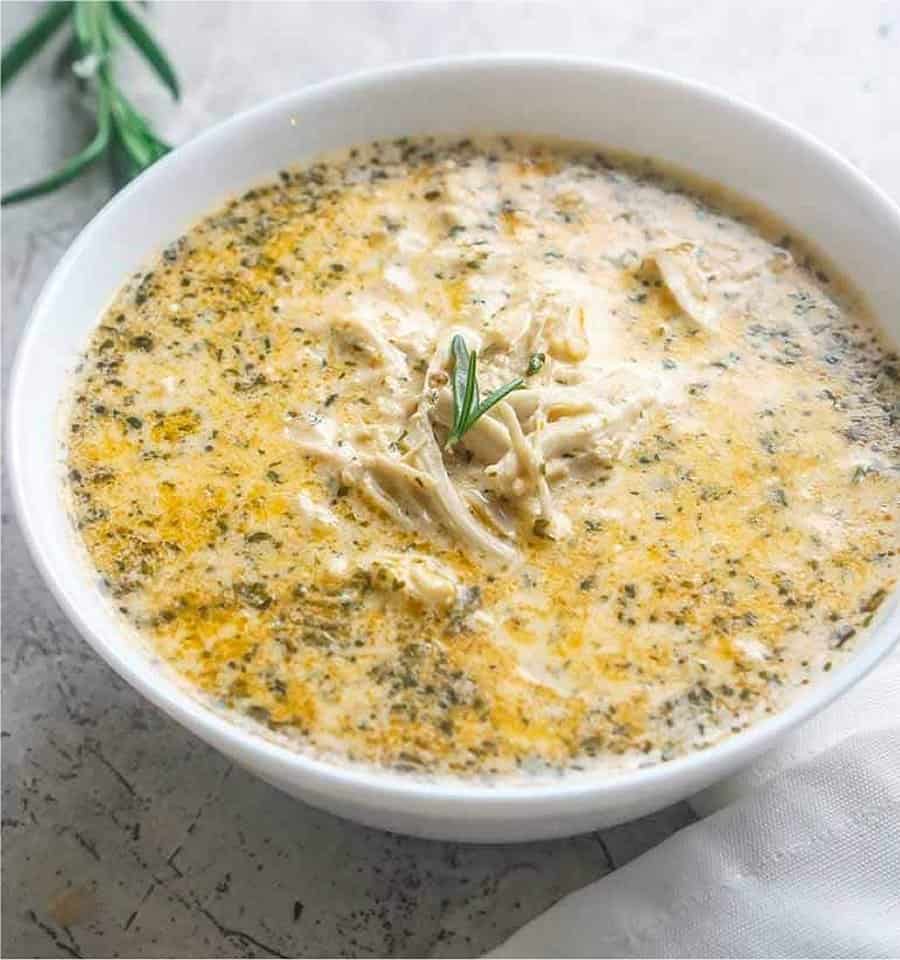 Photo of Creamy Garlic Chicken Soup