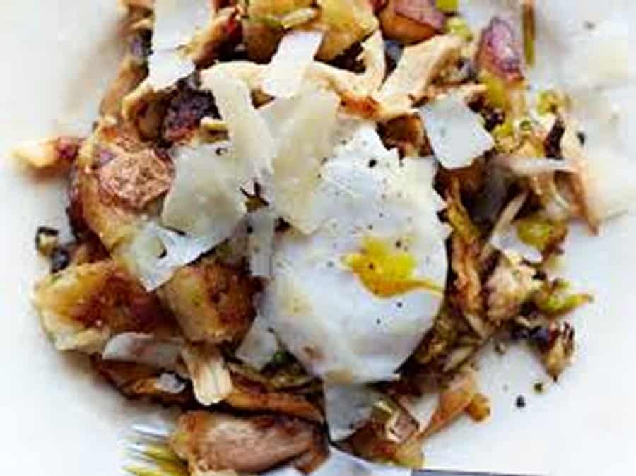 Photo Of Chicken Hash With Eggs