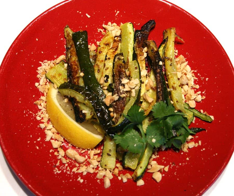 Photo of Roasted Zucchini With Fresh Turmeric And Spices