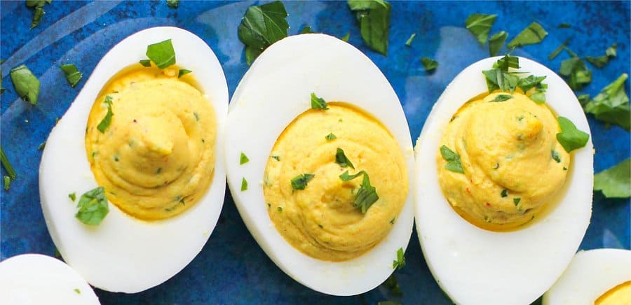 Photo of Turmeric and Smoked Paprika Deviled Eggs