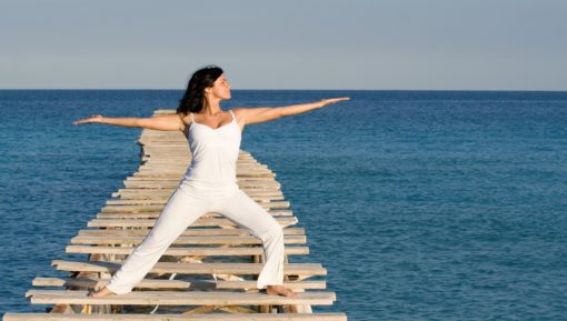 Tai chi woman