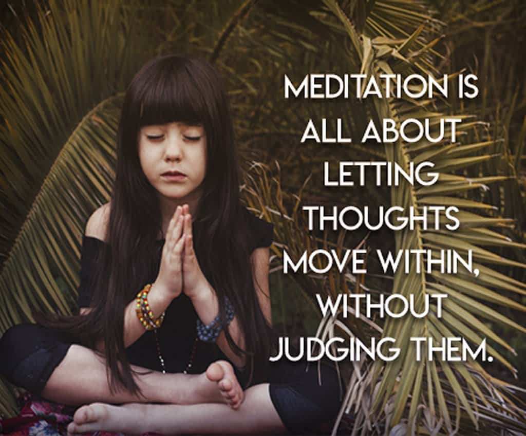 Illustrated Meditation Quote