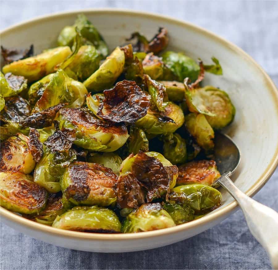 Photo of Roasted Brussels Sprouts With Balsamic Vinegar And Honey