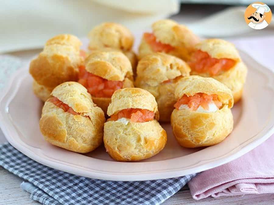 Photo of Salmon Choux Appetizers