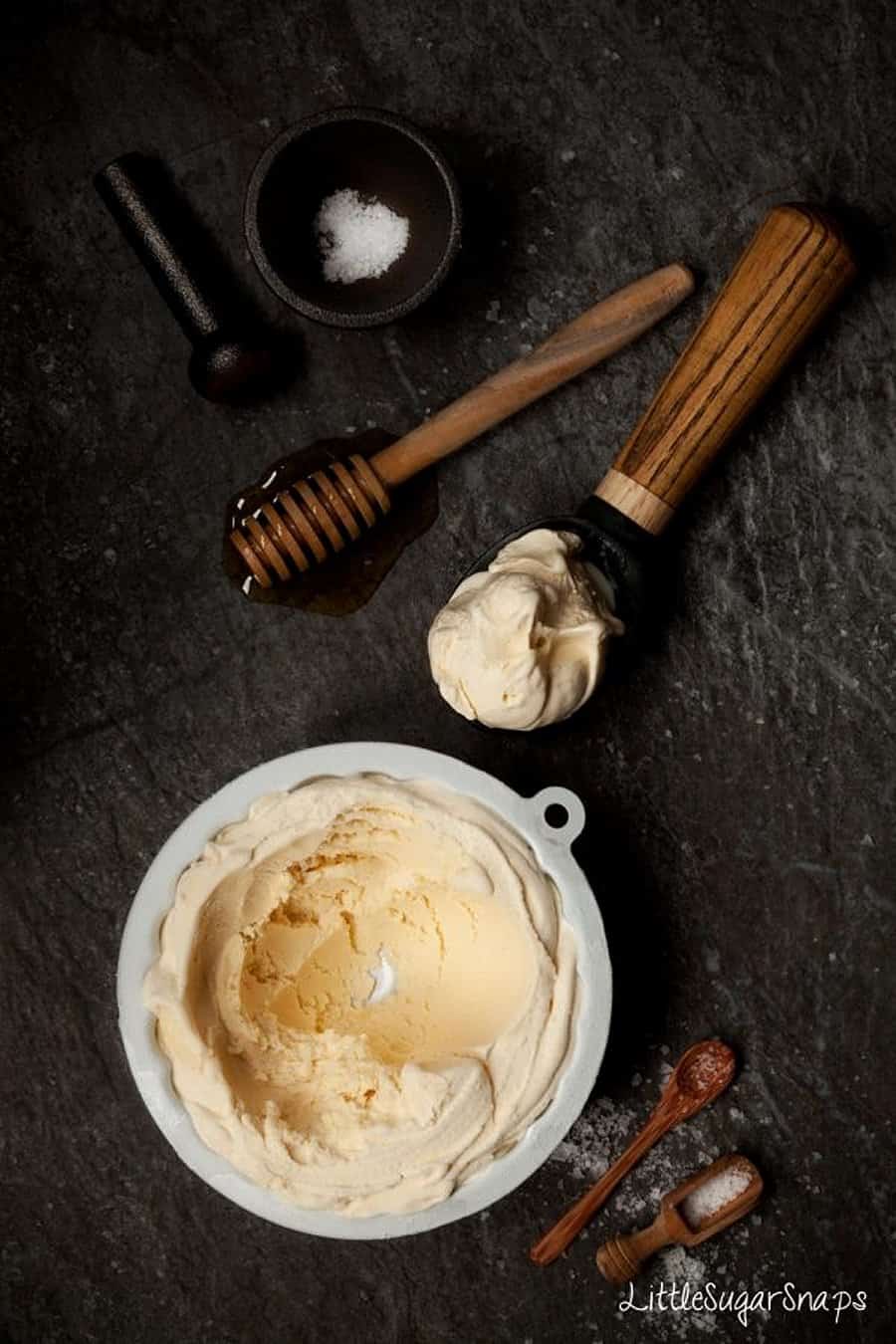 Photo of Salted Honey Ice Cream