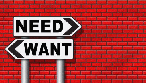 Want or need more sign