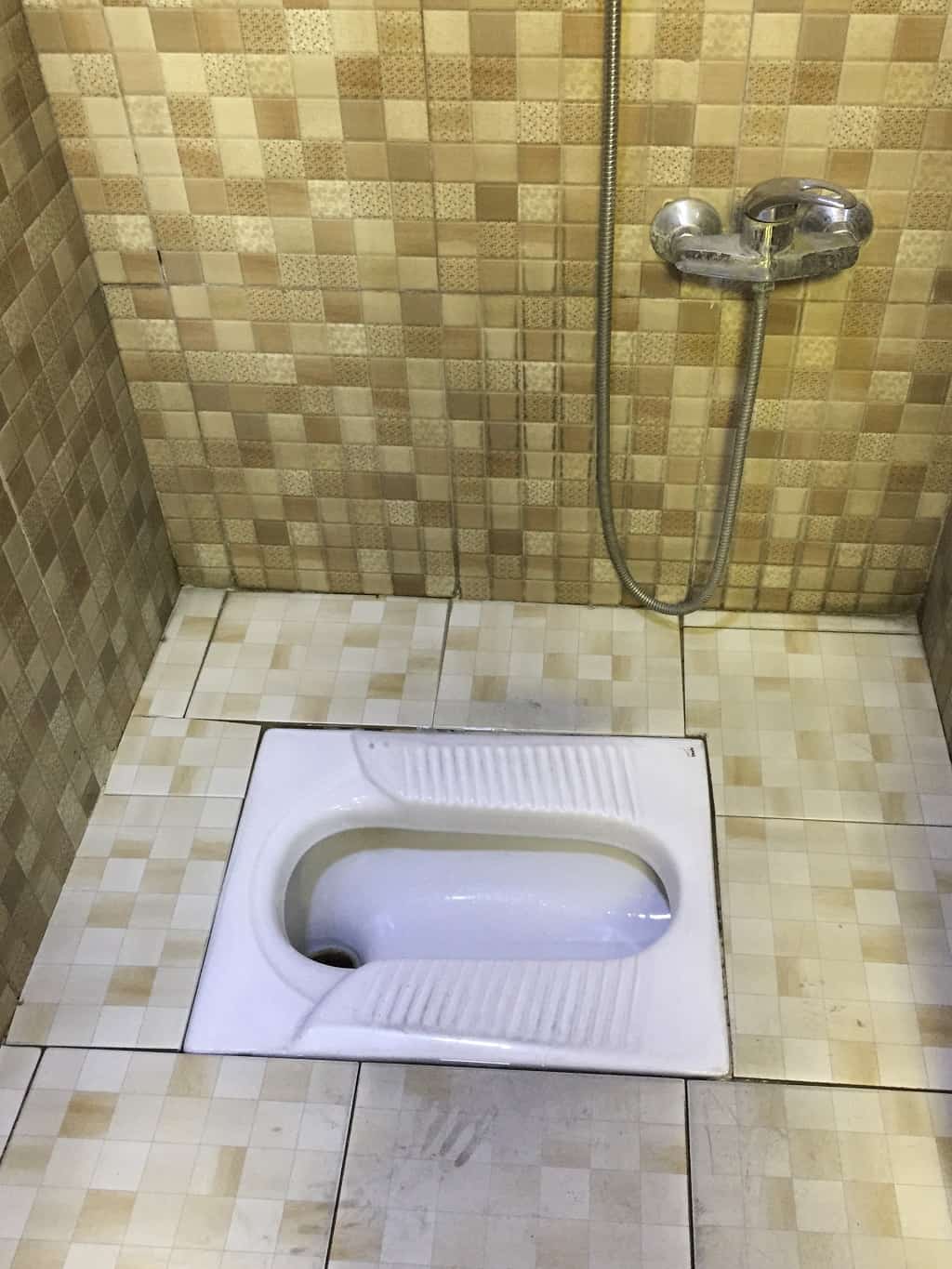 Photo of a squatty toilet