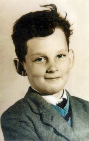 Photo of Tony Matthews as a boy